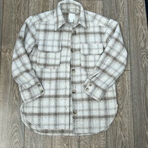 H&M Oversized Plaid Schacket
